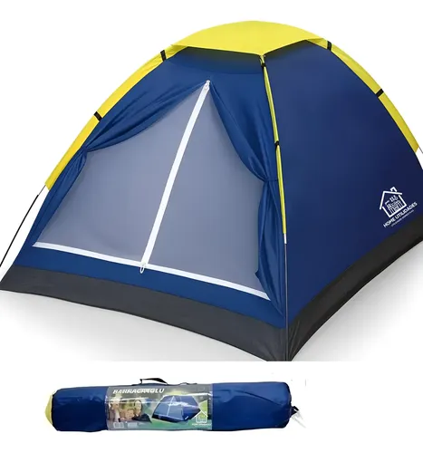 Barraca Camping Impermeavel Iglu 4 Pessoas C/ Bolsa Tenda