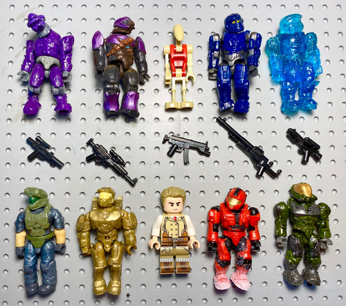 Megabloks Mega Construx Halo Lote Mix Figuras (53) (Usado)