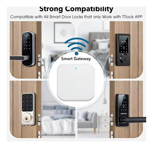 Adaptador Wifi Ttlock G3 + Rj45 Para Cerraduras Smart