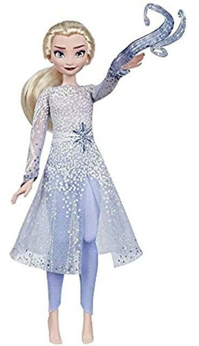 Disney Frozen Magical Discovery Elsa Doll Con Luces Y Sonid