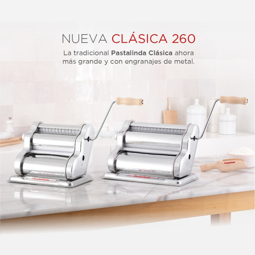 Imagen 9 de 9 de Pastalinda Máquina Clásica 260 Celeste