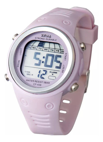 Reloj Digital Dama Mujer Xinjia Mod. 439 - 5 Bar