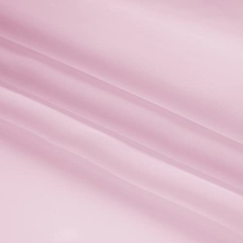 Sitown - Cortinas Semitransparentes De Color Rosa Bebé De 8