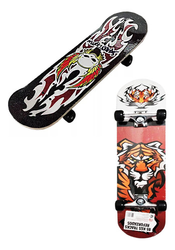 Skate Banana Doble Dibujo Faydi 902-0071