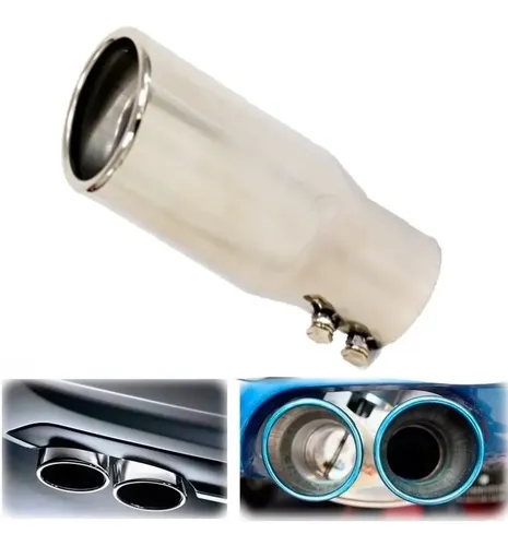 Tubo De Escape Para Calentador Auxiliar Diésel - Acero Inoxidable 100cm X 24mm, Incluye Abrazaderas