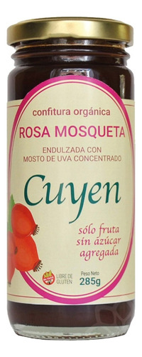 Mermelada Cuyen Rosa Mosqueta - Sin Azúcar Agregada