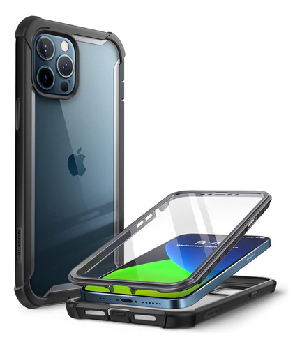 Funda I-blason Para iPhone 12 Pro Max + Protector Cristal/bl