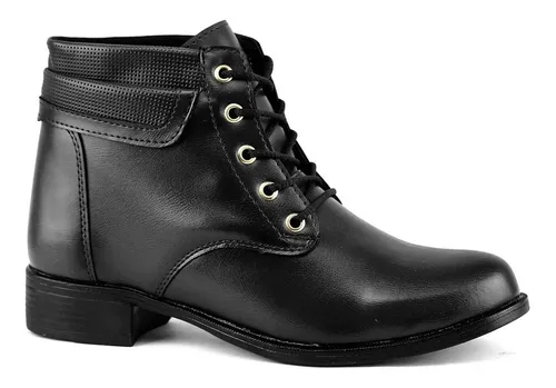 Bota cano curto best sale dobrado