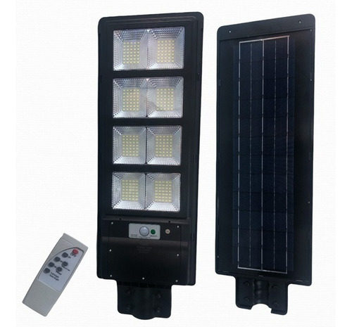 Foco Solar Led 180w Exterior Sensor Y Control+ Brazo Metal