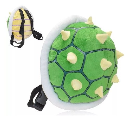 Mochila Caparazón De Tortuga Bolsa De Peluche Verde X