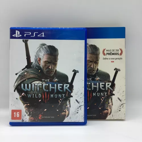 The Witcher 3 Wild Hunt Ps4 - Game Mídia Física - Jogo Original