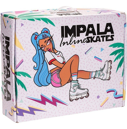 Patin En Linea Impala Lightspeed Inline Skate Sky Blue