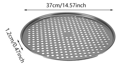 Pizza Con Agujeros De 14.5 Pulgadas Bandeja Para Hornear