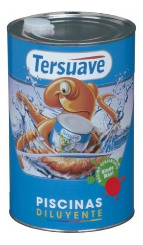 Diluyente Solvente Pintura Piscina 4 Lt. Tersuave 