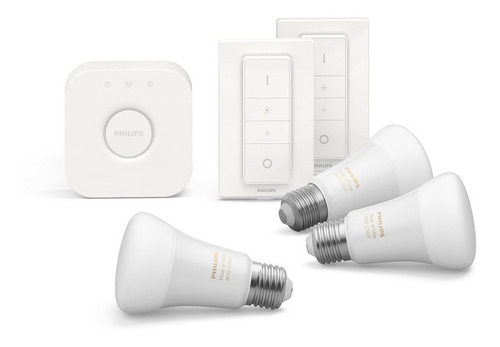 Kit De Inicio Philips Hue White And Color Ambiance +2 Switch
