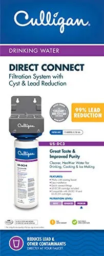 Filtro De Plomo Culligan Us-dc3 Under Sink Direct Connect De