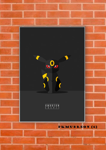 Cuadros Poster Pokemon Umbreon 15x20 (eon 6)