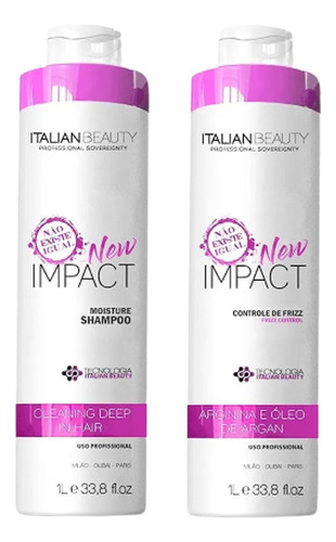 Kit Progressiva Organica Alisamento Italian Beauty  2lt