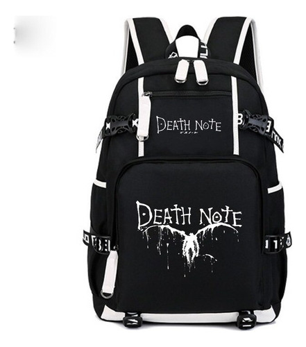 Anime Death Note Usb Mochila Mochilas Escolares Mochila Lapt