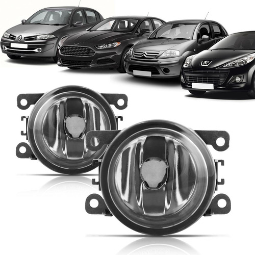Imagem 2 de 5 de Farol Milha Neblina Renault Logan 2010 2011 2012 2013