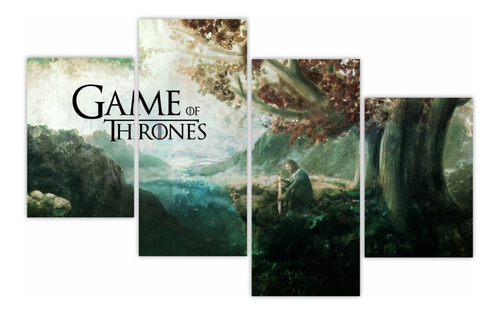 Game Of The Thrones Murales Madera 004 55 X 85  