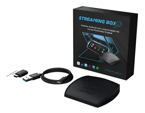 Faaftech Streaming Box Desbloqueio Tela e Aplicativos