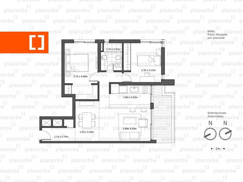 Venta De Apartamento Obra Construcción 2 Dormitorios En Malvín, Distrito M T2 Unidad 1106