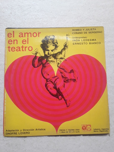 Ledesma Bianco Lovero El Amor En El Teatro Flexi Disc Kktus