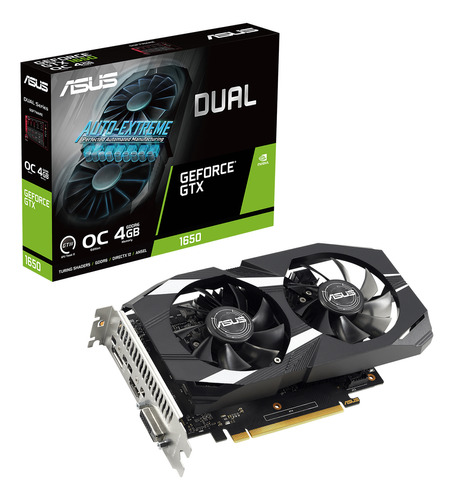 Placa De Video Asus Geforce Gtx 1650 Dual Oc 4gb Gddr6