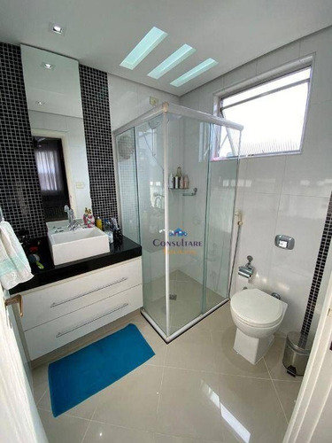 Imagem 13 de 20 de Apartamento Com 3 Dormitórios À Venda, 117 M² Por R$ 636.000,00 - José Menino - Santos/sp - Ap6838