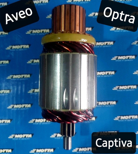 Inducido De Arranque Chevrolet Aveo, Optra, Captiva 10 Estri