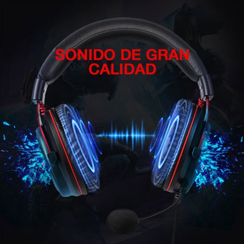 Imagen 5 de 10 de Auriculares Gamers Headset Para Pc Eksa E900 Multiplataforma