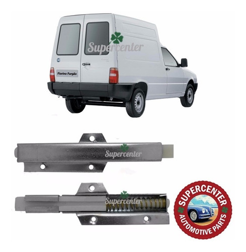 Fechadura Ferrolho Sup Inf Porta Traseira Baú Fiat Fiorino