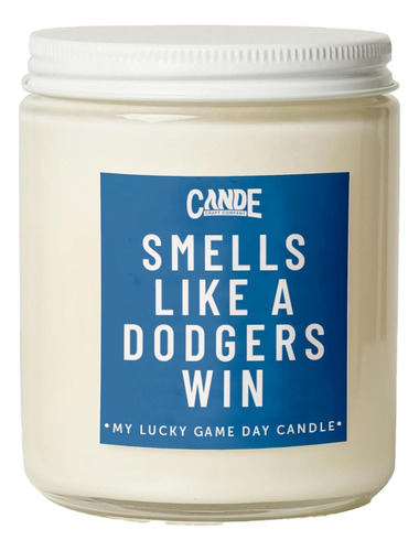 Ce Craft - Smells Como Una Vela De Los Dodgers - Regalo De C