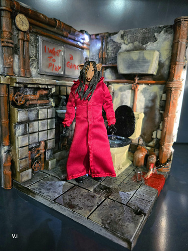 Saw Neca Tamaño Maqueta Diorama Para Escala Neca O Similares