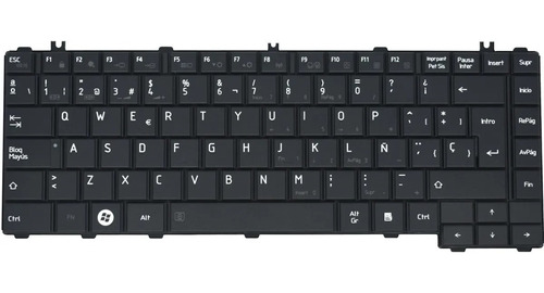 Teclado Laptop Toshiba C645, L645 L745 L635 L600 C600 Bfn