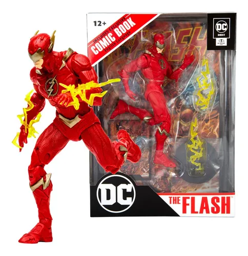 Figura Cómica The Flash De Mcfarlane Toys Dc Direct De 7 Pul