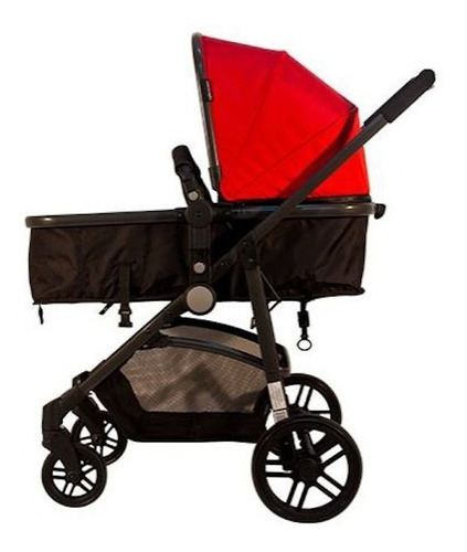 Cochecito de paseo Avanti One World rojo con chasis color negro