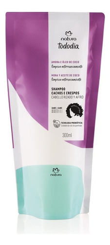 Kit Refil Shampoo + Condicionador Cachos E Crespos Tododia