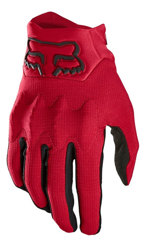 Luva Trilha Motocross Fox Mx Bomber Lt Flame Red Cor Vermelho Tamanho M