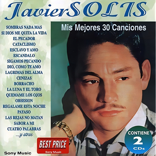 Javier Solis: Minhas 30 melhores músicas, novo CD