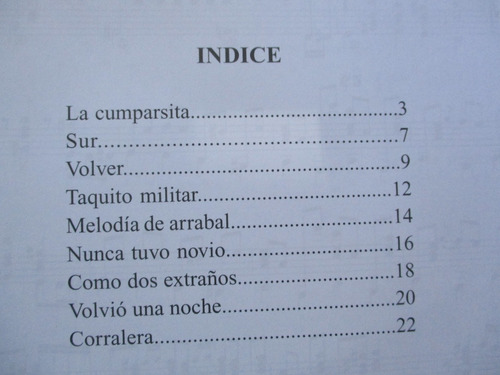 Imagen 2 de 3 de Tangos, Album Nº 5 Arreglos De Aníbal Arias. Guitarra