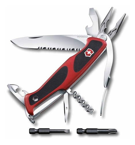 Canivete Victorinox Suiço Ranger174 Vermelho 130mm 0.9728.wc