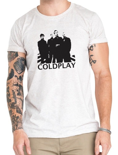 Polera Coldplay Algodón Orgánico Mus47