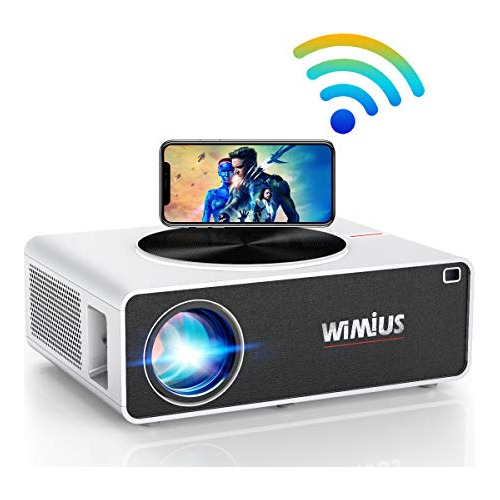 5g Wifi Projector, Wimius New K3 Video Projector 10000:1 Con