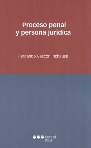 Libro Proceso Penal Y Persona Jurídica