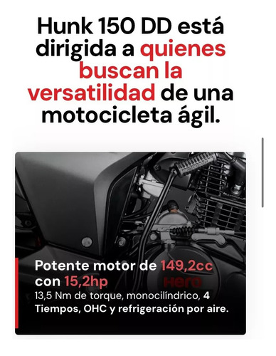 Hunk 150 Patentada $3.767000 O 12de$508.000 (ignitor 125 160