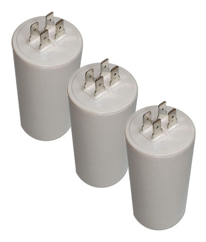 Capacitor Trabajo 30 Uf A 250 V Plastico 4 Terminales