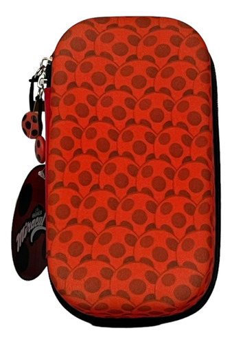 Kit Mochila Lady Bug 3d Lapicera Original Fotorama Kinder