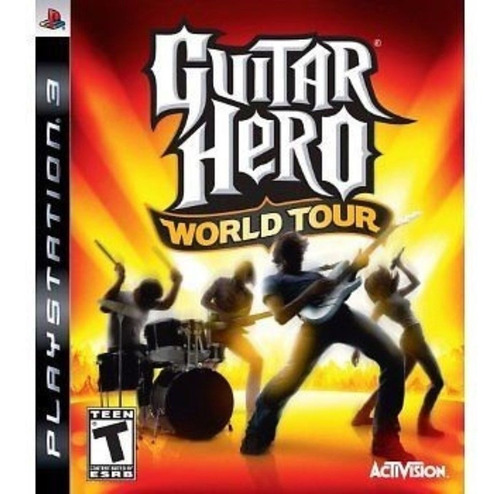 Ps3 - Guitar Hero World Tour - Físico Original U